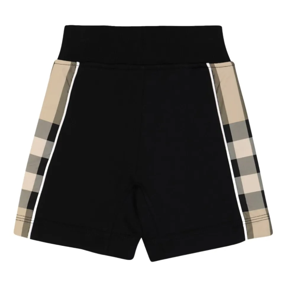 Schwarze Bermuda-Shorts