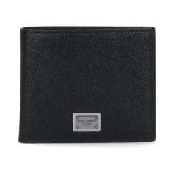 Schwarze Bi-Fold Geldbörsen