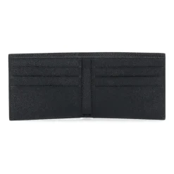 Schwarze Bi-Fold Geldbörsen