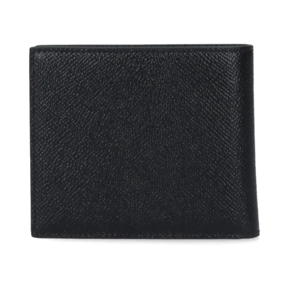 Schwarze Bi-Fold Geldbörsen