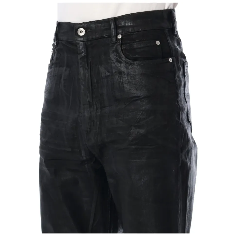 Schwarze Bootcut Jeans Heben Stil Funktionalität