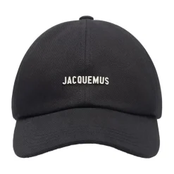 Schwarze Canvas Baseballkappe