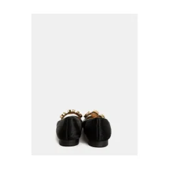 Schwarze Cavallino Ballerina mit Schmuckband