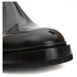 Schwarze Chelsea Boots aus Leder