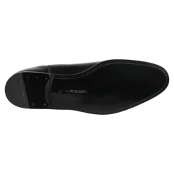 Schwarze Chelsea Slip On Mid Calf Stiefel