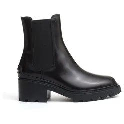 Schwarze Chelsea Stiefeletten