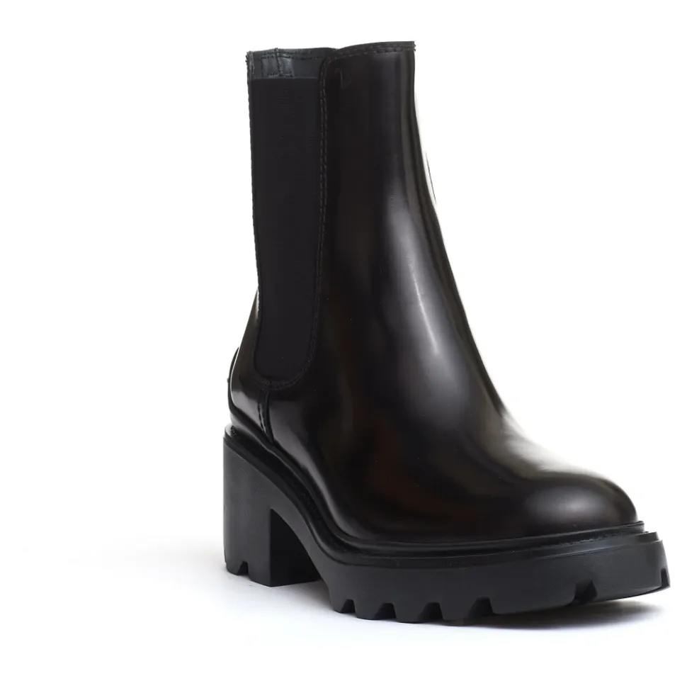 Schwarze Chelsea Stiefeletten