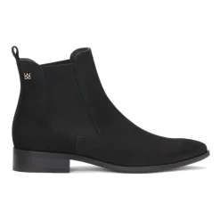 Schwarze Chelsea-Stiefel für Damen