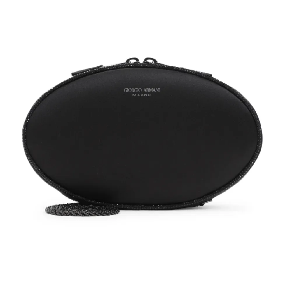 Schwarze Clutch Tasche AW24