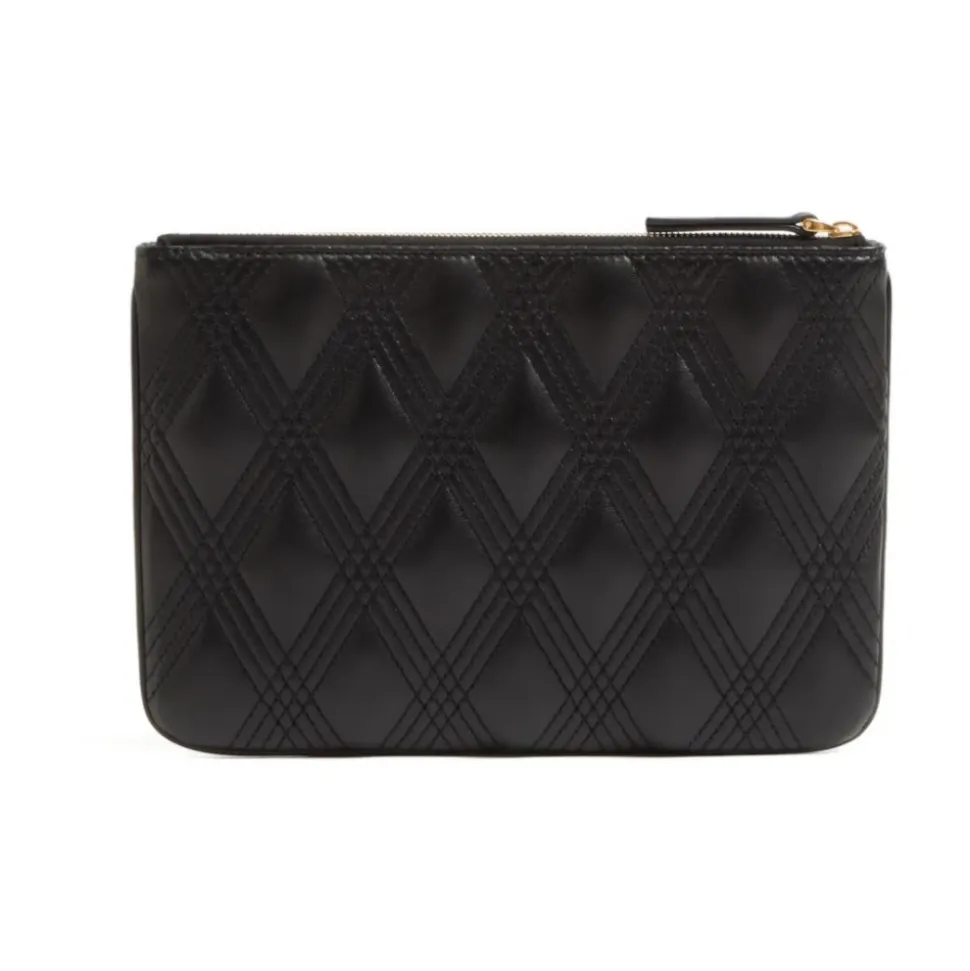 Schwarze Clutch Tasche für Frauen