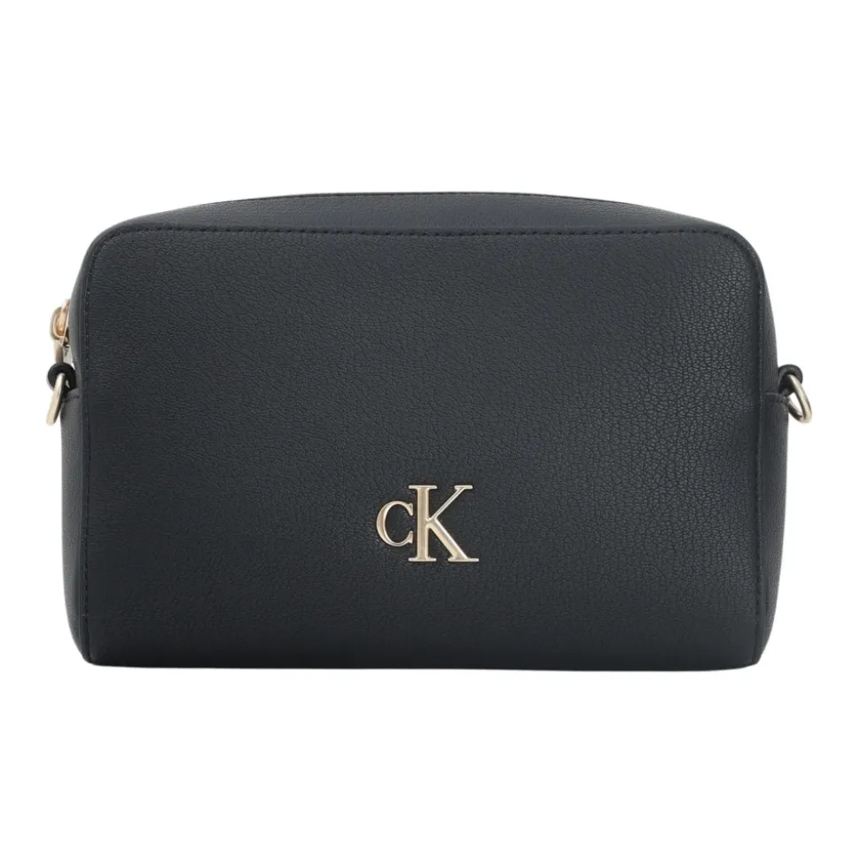 Schwarze Crossbody-Kameratasche Elegante Silhouette