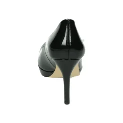 Schwarze Effen Pumps mit Gummisohle