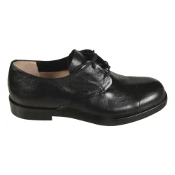 Schwarze flache Schuhe