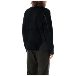 Schwarze Fleecejacke Oberbekleidung AW24