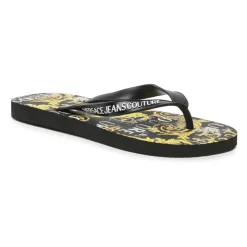 Schwarze Flip-Flops Stilvolles Modell