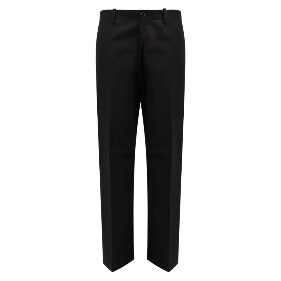 Schwarze Genius Hose Made in Italy
