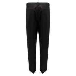 Schwarze Genius Hose Made in Italy