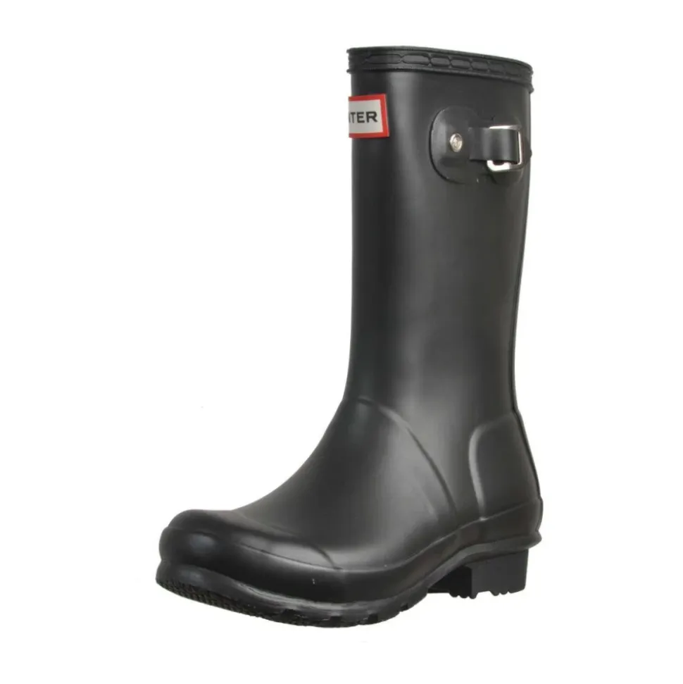 Schwarze Gummistiefel