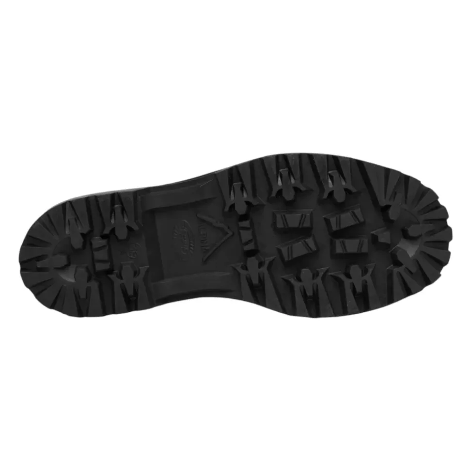 Schwarze Gummistiefel mit mittlerem Schnitt