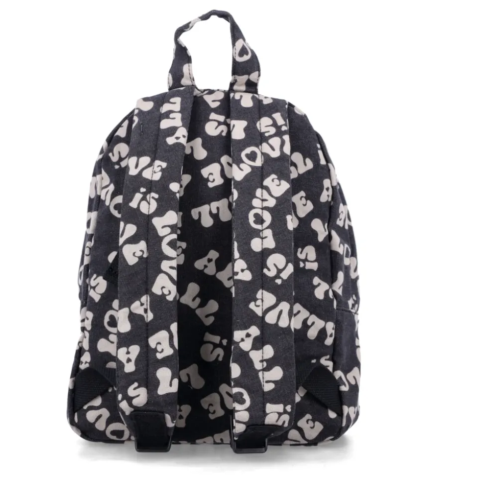 Schwarze Handtasche All is Love Rucksack
