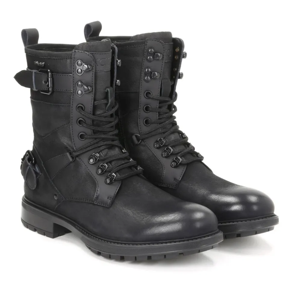 Schwarze Herrenstiefel