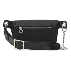 Schwarze Hüfttasche für Damen
