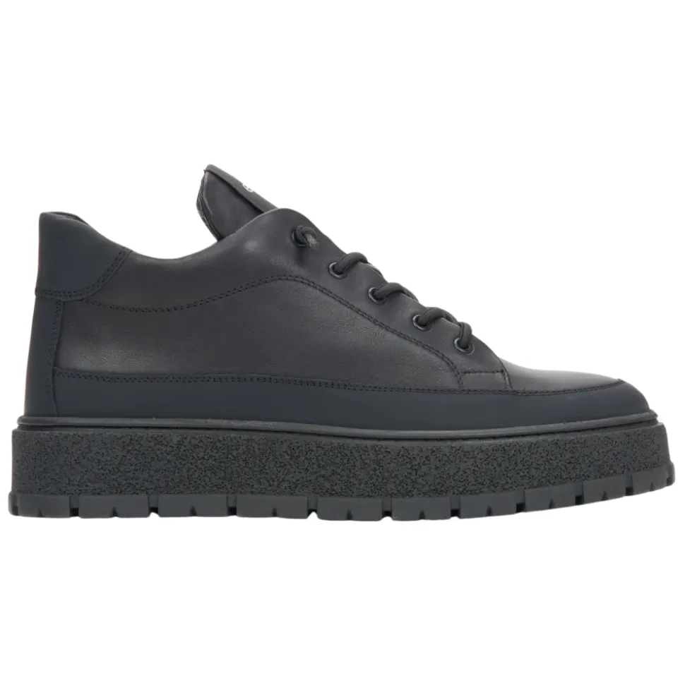 Schwarze High-Top Sneakers