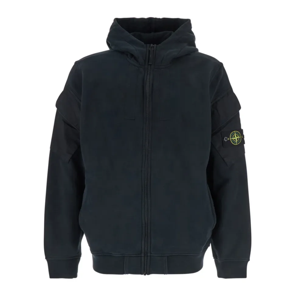 Schwarze Hoodie Pullover
