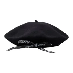 Schwarze Hüte & Beanies Stilvoll