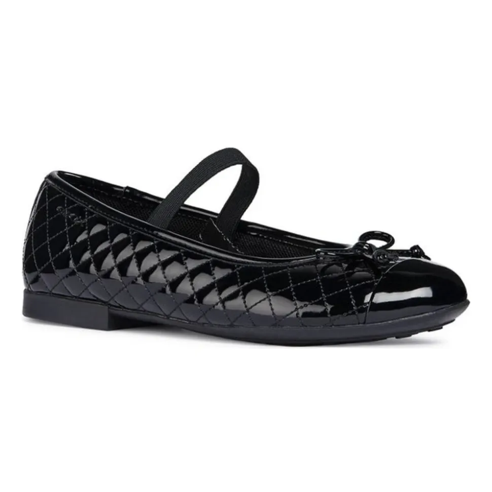 Schwarze Kinder Ballerinas