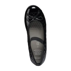 Schwarze Kinder Ballerinas