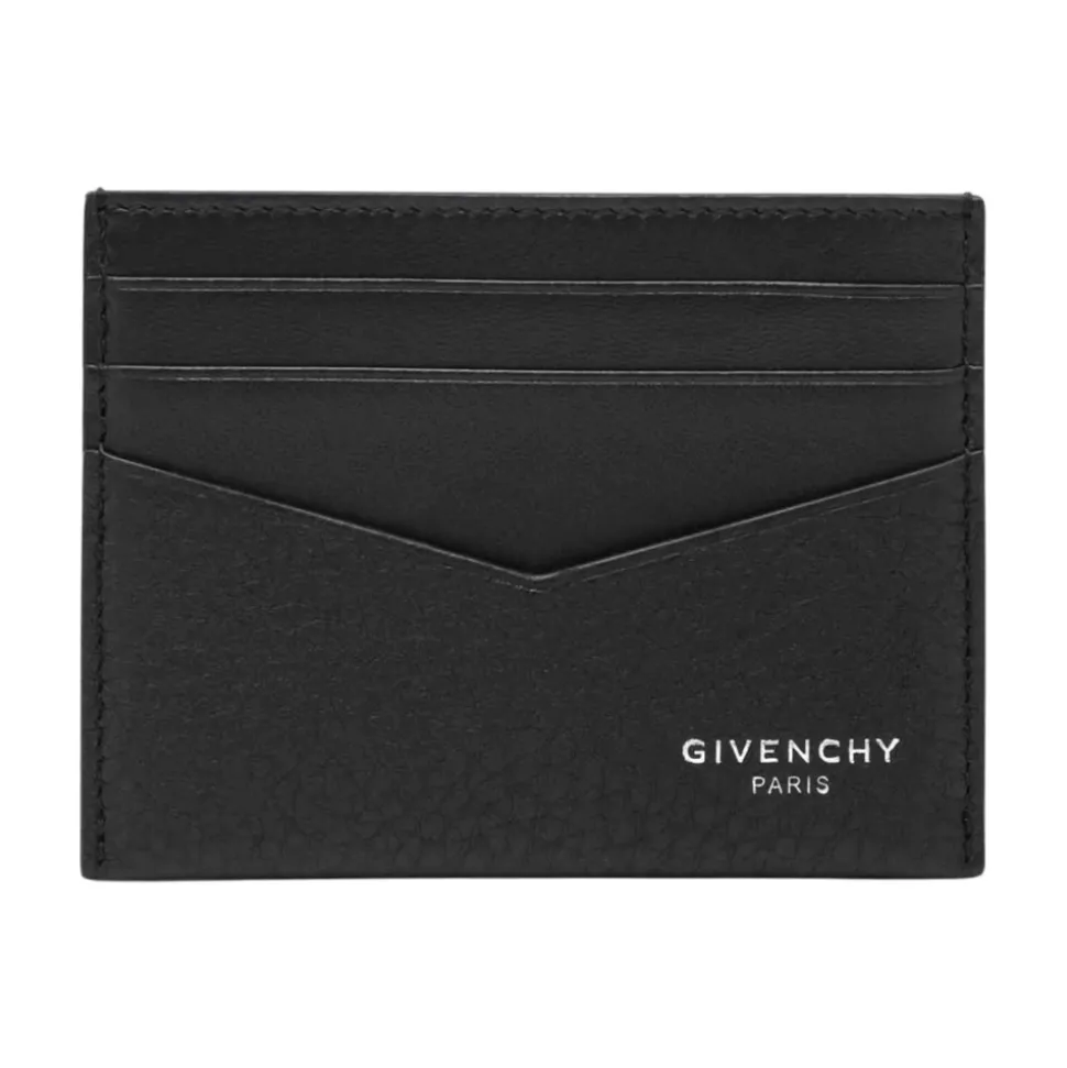 Schwarze Kreditkartenbrieftasche