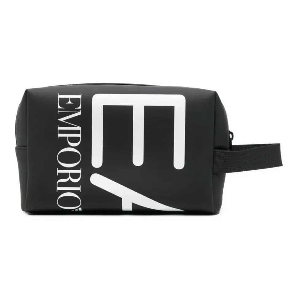 Schwarze Kulturtasche für Erwachsene