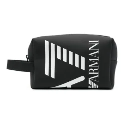 Schwarze Kulturtasche für Erwachsene