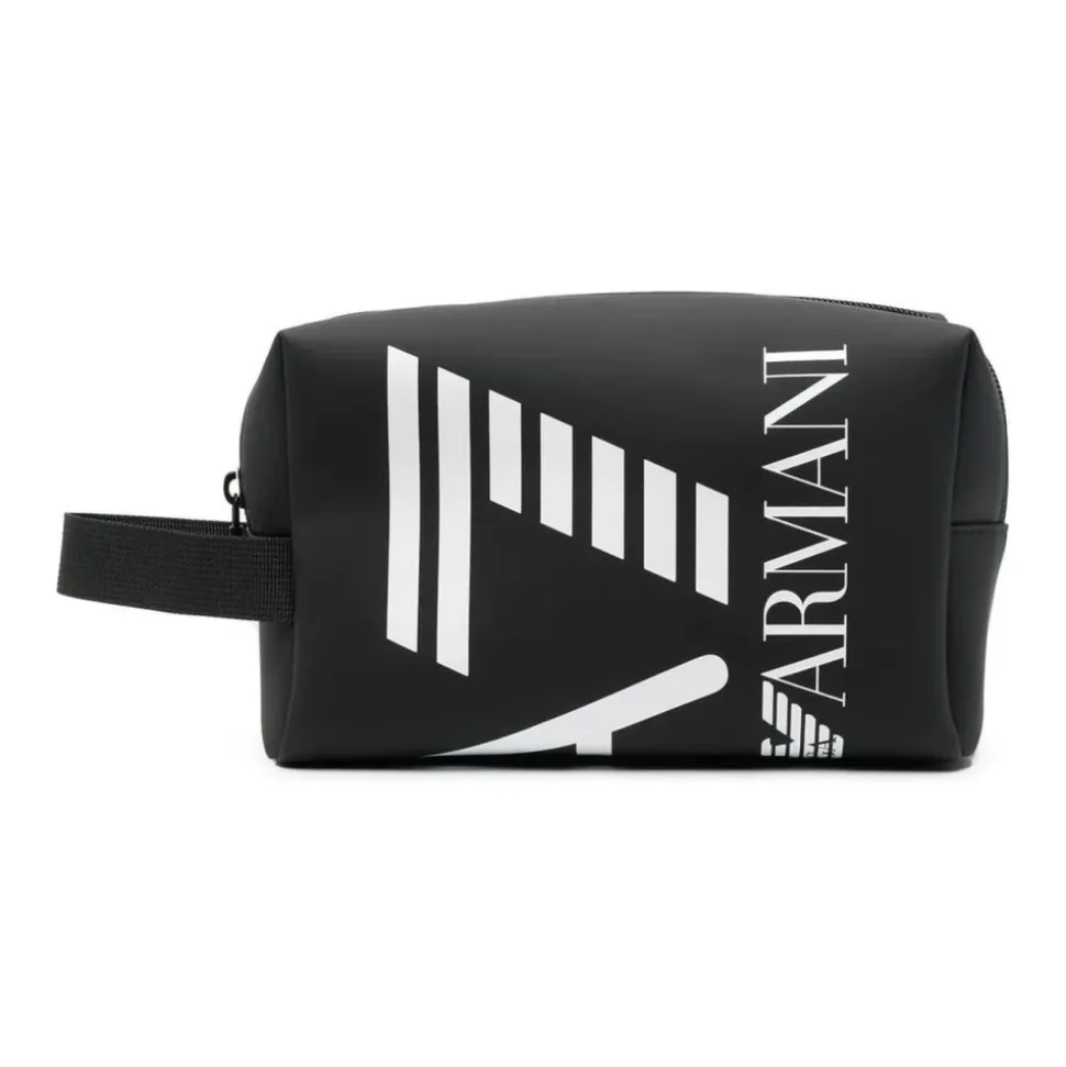 Schwarze Kulturtasche für Erwachsene