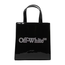 Schwarze Lackleder Kinder Tote Tasche
