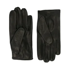 Schwarze Lederhandschuhe GL01G