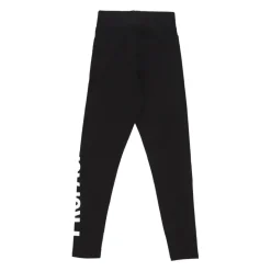Schwarze Leggings für Damen Elastischer Bund Enganliegend