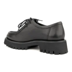 Schwarze lässige Loafers mit Gummisohle