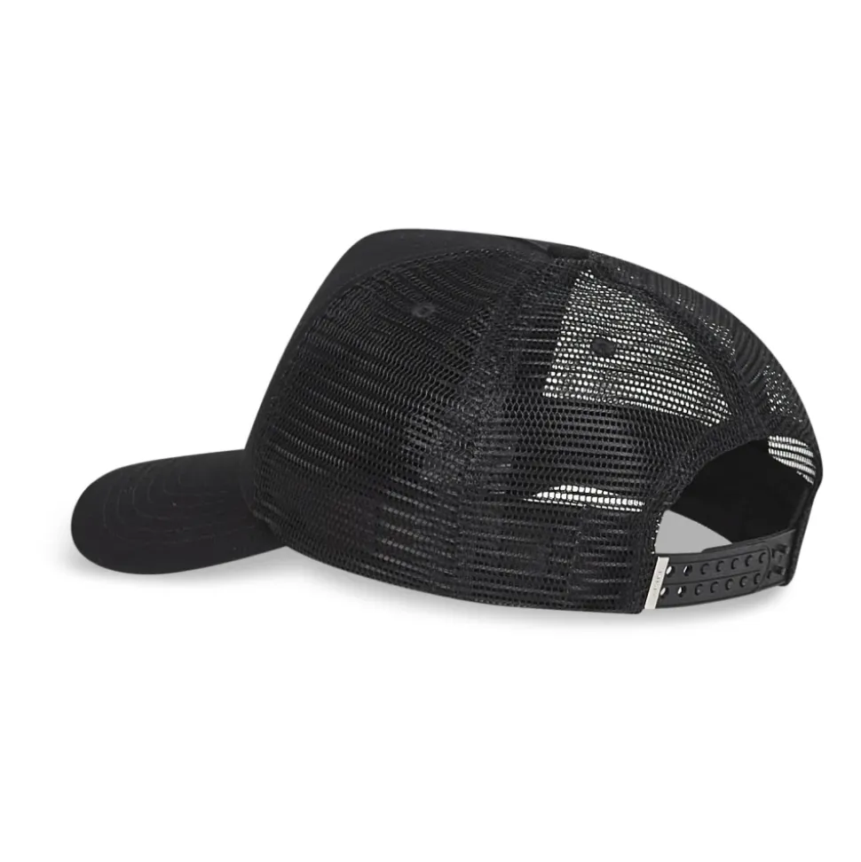 Schwarze Mesh-Panel Baseballkappe