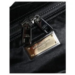 Schwarze Nylon Gürtel Fanny Pack