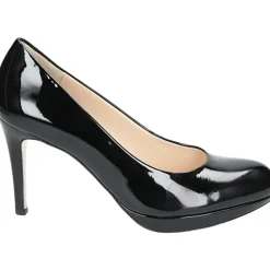 Schwarze Pumps mit Gummisohle
