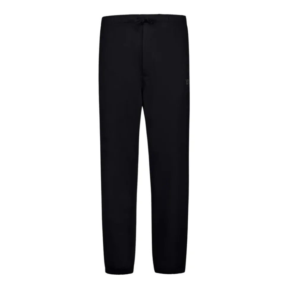Schwarze Relax-Fit-Sweatpants