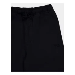 Schwarze Relax-Fit-Sweatpants