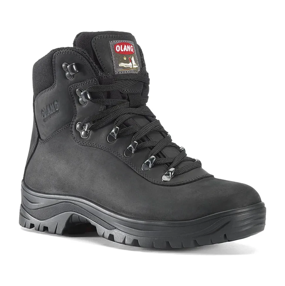 Schwarze Schneestiefel