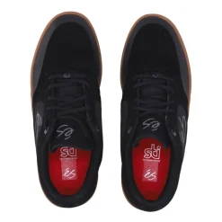 Schwarze Skate Schuhe mit Schnürung