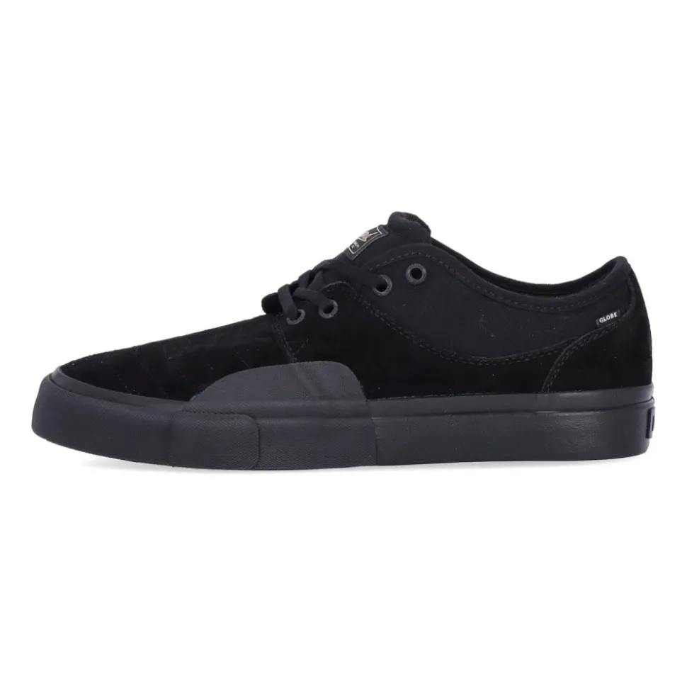 Schwarze Skate Schuhe Schnürung Vulkanisiert