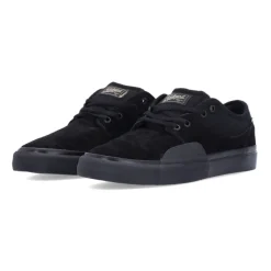 Schwarze Skate Schuhe Schnürung Vulkanisiert