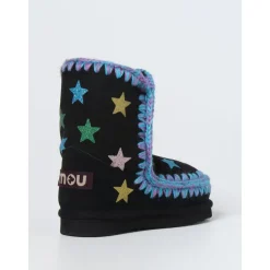 Schwarze Sternenstiefel für Kinder