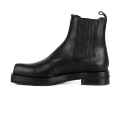 Schwarze Stiefel Damen Mode Trendy
